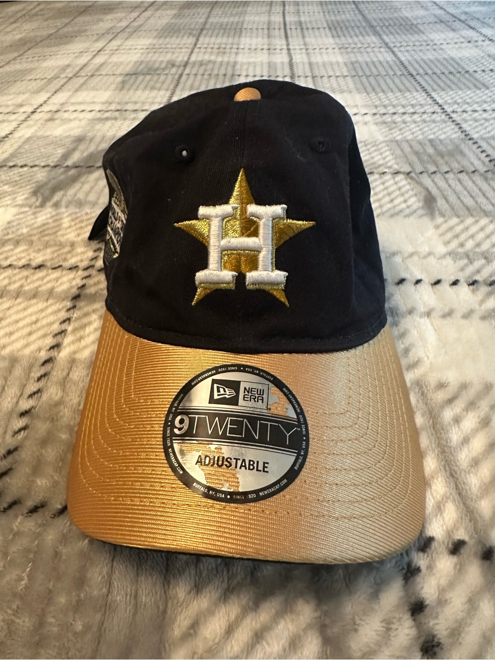 New Era Houston Astros 2022 World Series Champions 9TWENTY Hat Adjustable Strap